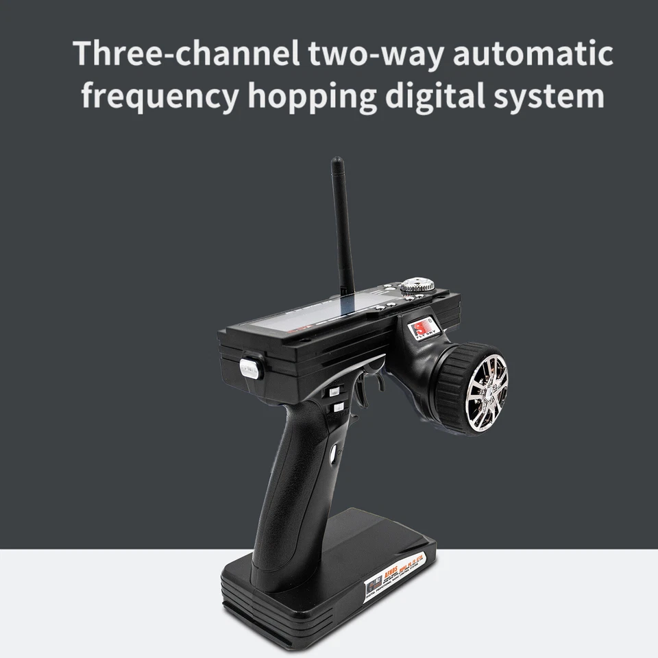 Flysky FS-GT3B 3CH 2.4G RC LCD Radio Control Transmitter w/FS-GR3E Receiver W6H3 - Image 4 of 4