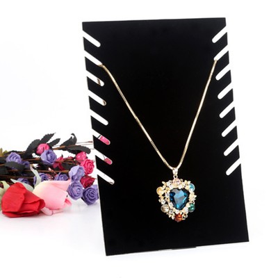 Necklace Display 11.14 X 7.48in Chain Stand Storage Jewelry for Chains Bracelets