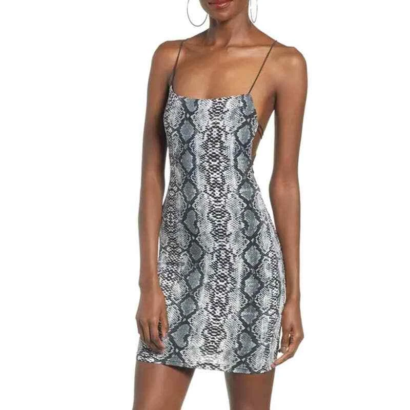 Tiger mist top snakeskin dress