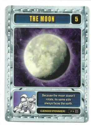 The Moon Marvel Genio Cards #5 2003 CCG