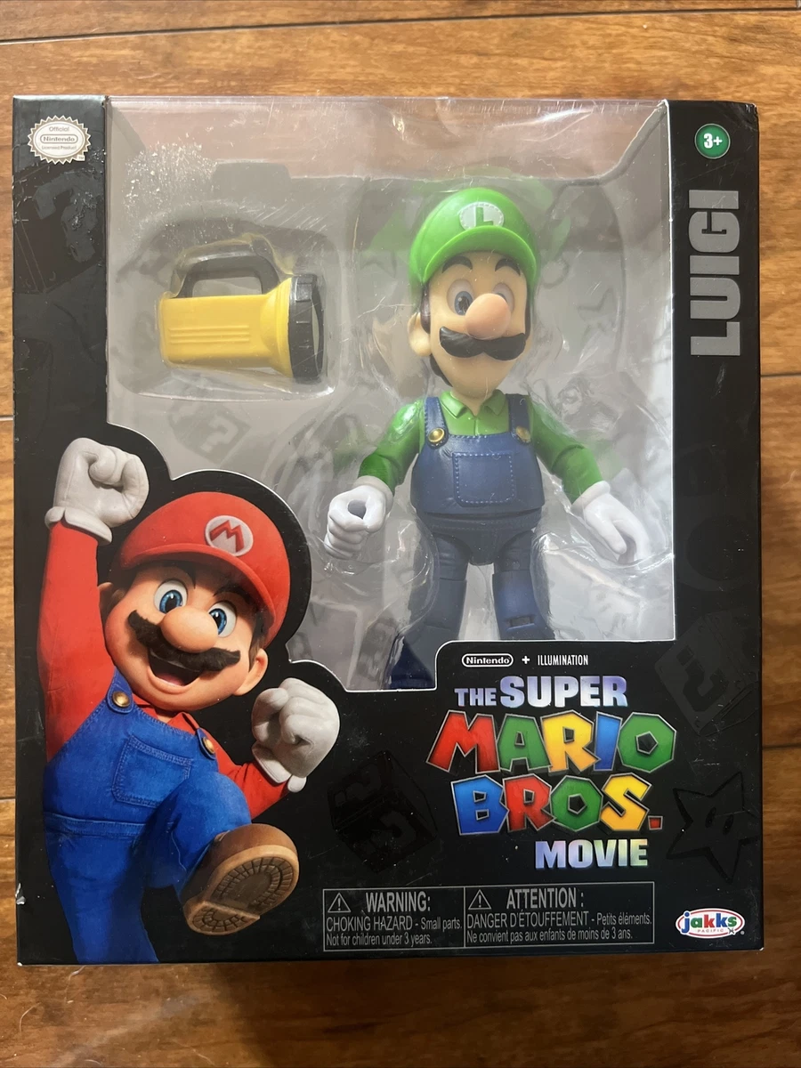 Jakks Pacific Super Mario Bros. Movie Luigi 5-in Action Figure