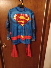 Superman Costume Sweatshirt and pants Youth 10-12 new