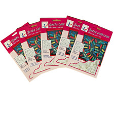 10x Arty's Pebeo Silk Painting Pre-Gutta Silk Handkerchief Ponge 28x28cm Crayons