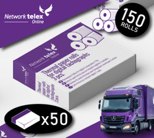 Digital Tachograph Rolls 150 rolls total Network Telex Tachograph Roll (50 box)