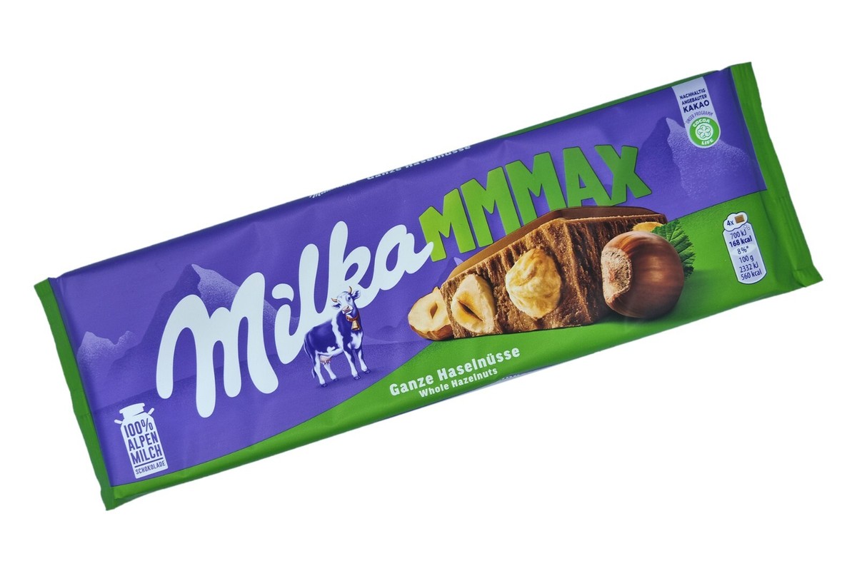 3x Milka MMMAX Whole Hazelnuts 🍫 750g / 1.65 lbs total XXL