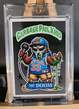MF DOOM Garbage Pail Kids Cards GPK (Green Version) numbered to /100! madvillain