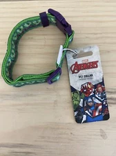NEW Marvel Avengers Hulk - Pet Dog Collar - Medium 13-20 Inches - Fetch for Pets