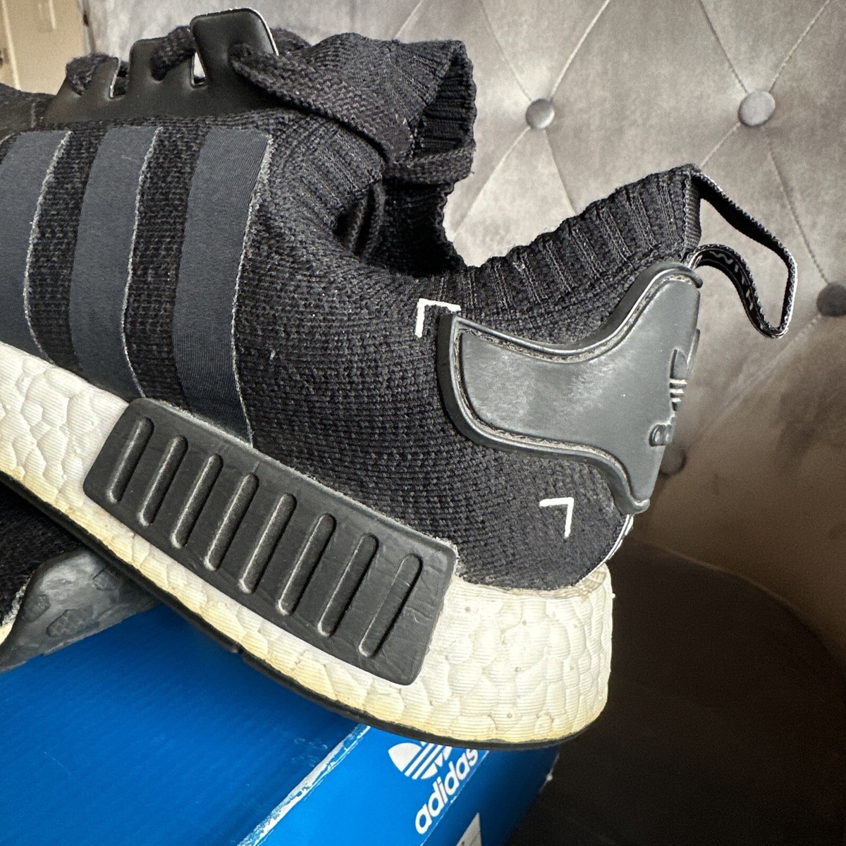Adidas NMD_R1 PK Japan Black 2016 Size 10.5 Used S81847 | eBay