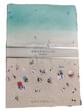 Gray Malin The Hawaii LINED Notebook/JOURNAL SILVER Edged 136 Pages  5.75X8.25