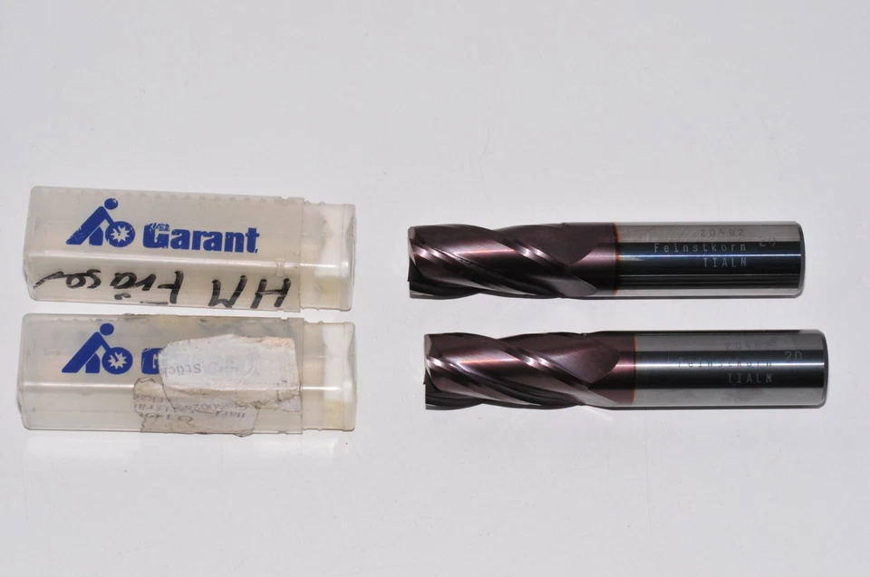 HM-Fräser Ø 20 mm Garant Feinstkorn TIALN 2 Stück RHV17075 - Bild 1 von 4