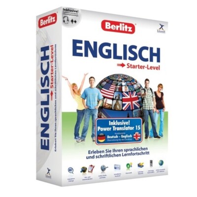 Berlitz Englisch Starter-Level + PowerTranslator 15 Box+DVD Windows XP/Vista/7/8