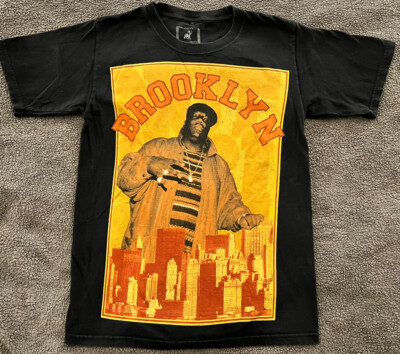 NOTORIOUS B.I.G. Brooklyn t-shirt Youth Size S Biggie Smalls shirt Brooklyn Mint