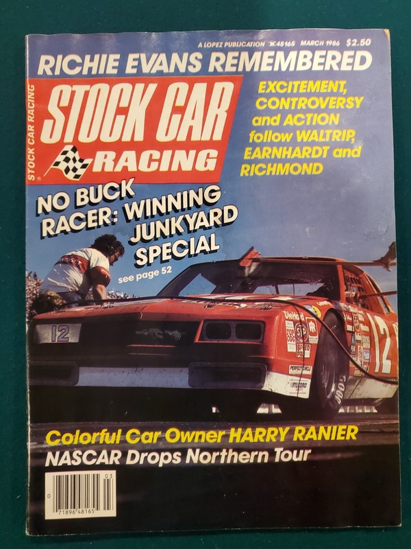 Stock Car Racing magazine March 1986