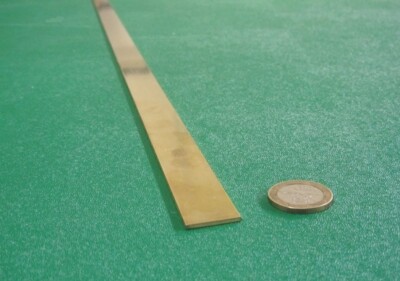353 Brass Flat Bar 1/16'' Thick x 3/4'' Wide x 36.0'' Length