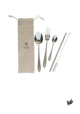 HORIE Titanium Cutlery Set Gift Lightweight Rust-proof Portable Various Colors