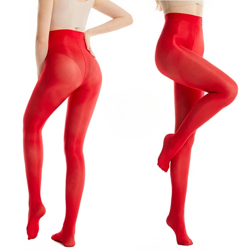 NEU 70d Shaping Tights Tanz Yoga Strümpfe 220lbs Plus Size Oil Shiny Pantyhose - Bild 14 von 20