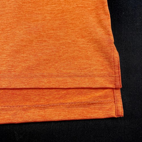 Peter Millar Crown Sport Summer Comfort Striped Polo Shirt Orange Large - 第 5/6 張圖片