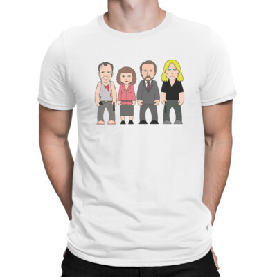 Off Duty Bruce Herren T-Shirt VIPwees Bio umweltfreundlich Retro 80er Jahre Film Geschenk