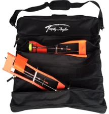 Trophy Angler ASG-TC-6 TIP-UP CARRIER BAG Holds 6 Standard/Rail Tip-ups Bag Case