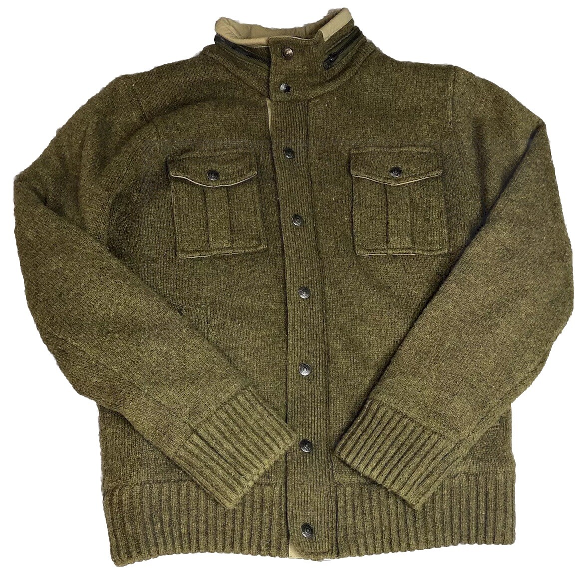Schott NYC US Armed Forces COV/MIL 1913 Green Wool Jacket Schott NYC US Armed Forces COV/MIL 1913 Green Wool Jacket