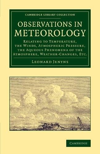 Observations in Meteorology by Leonard Jenyns - 9781108069878