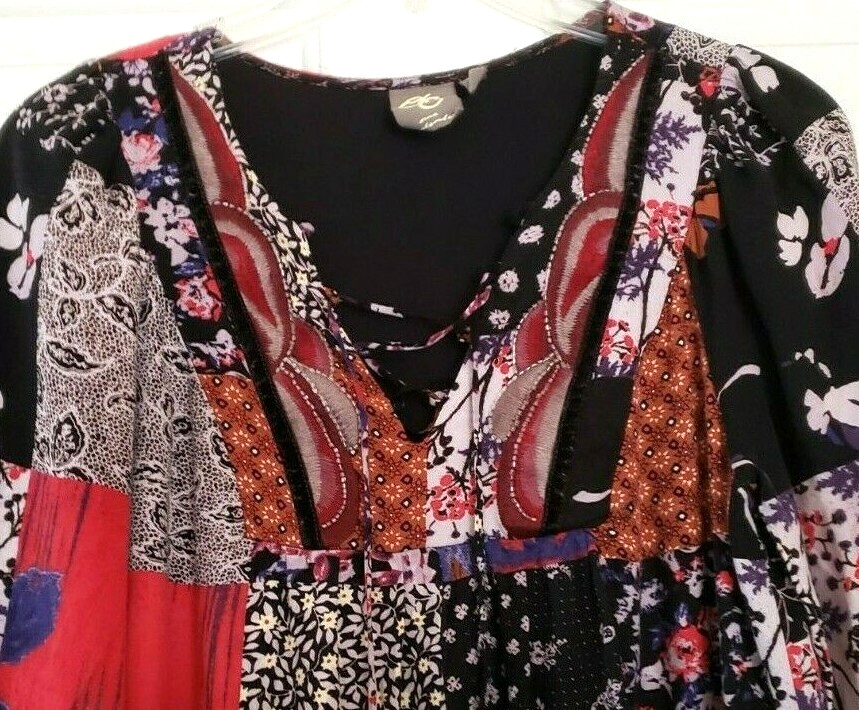 ANTHROPOLOGIE Dress Patchwork Practical Magic One… - image 9