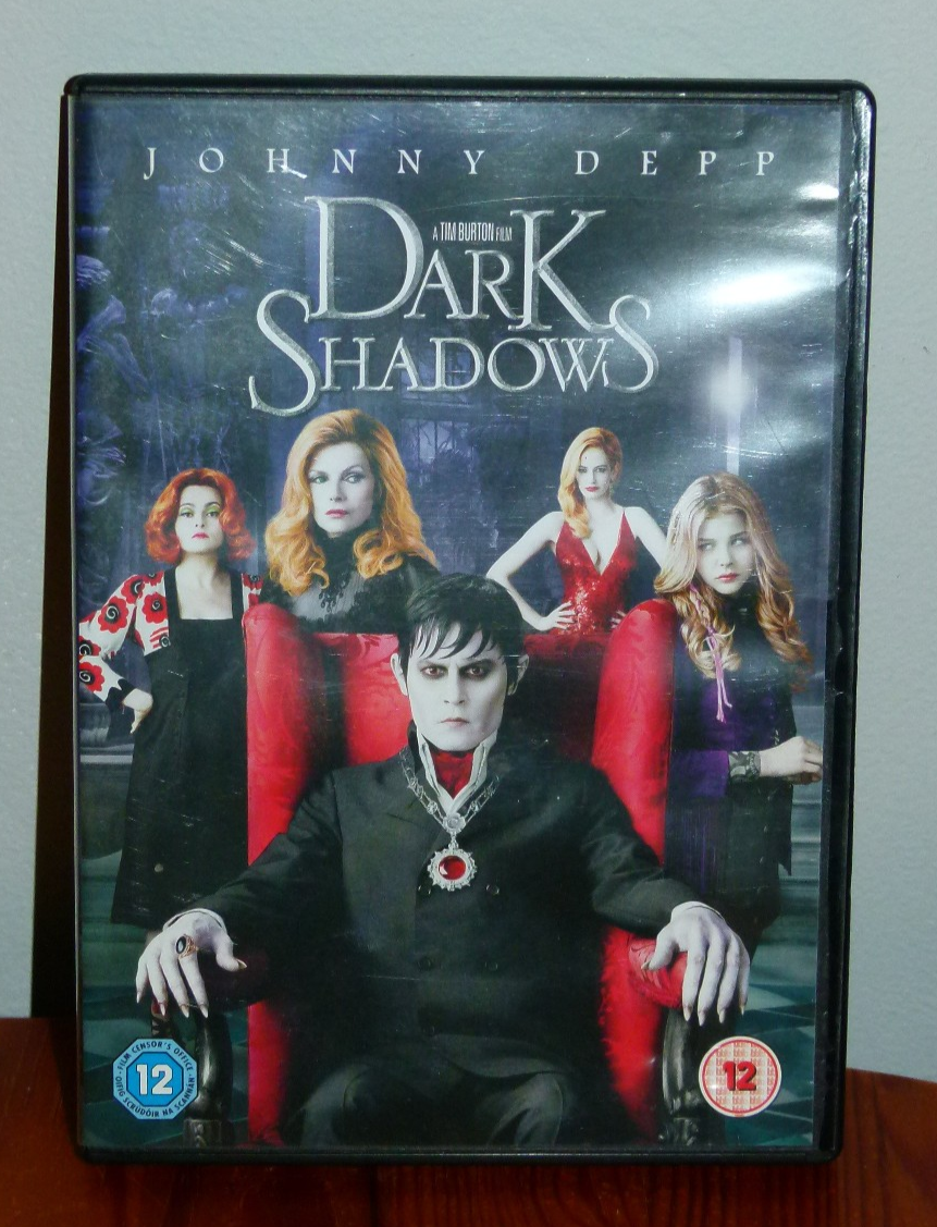 Dark Shadows DVD (2012) Johnny Depp, Burton (DIR) cert 12