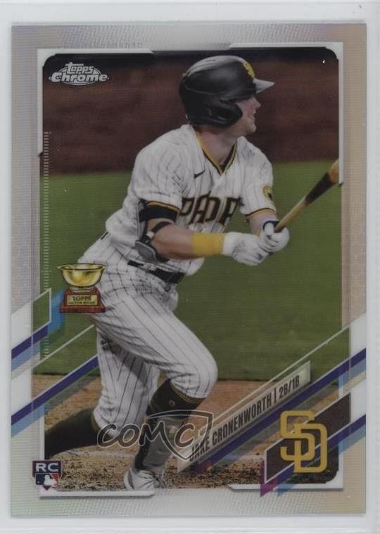 2021 Topps Chrome Refractor Jake Cronenworth #49 0s9t