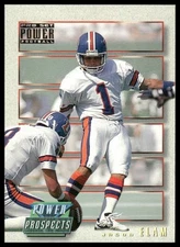 1993 Pro Set Power Update - Power Prospects Gold #PP60 Jason Elam Denver Broncos