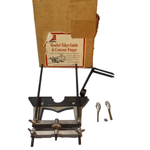 VINTAGE Craftsman Router Edge Guide & Contour Finger - #925173 - Made in USA