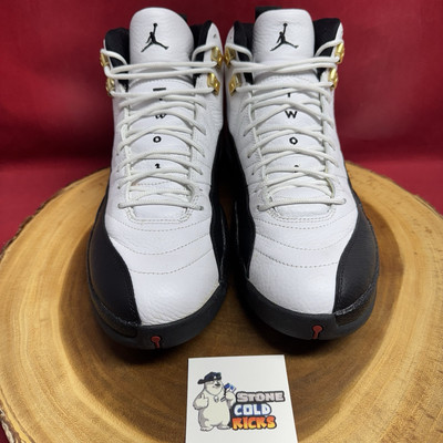 SZ 13 Nike Air Jordan 12 Taxi CDP Countdown Pack 130690-109 Bred XI XII 1 5 11 4 SZ 13 Nike Air Jordan 12 Taxi CDP Countdown Pack 130690-109  main image 4
