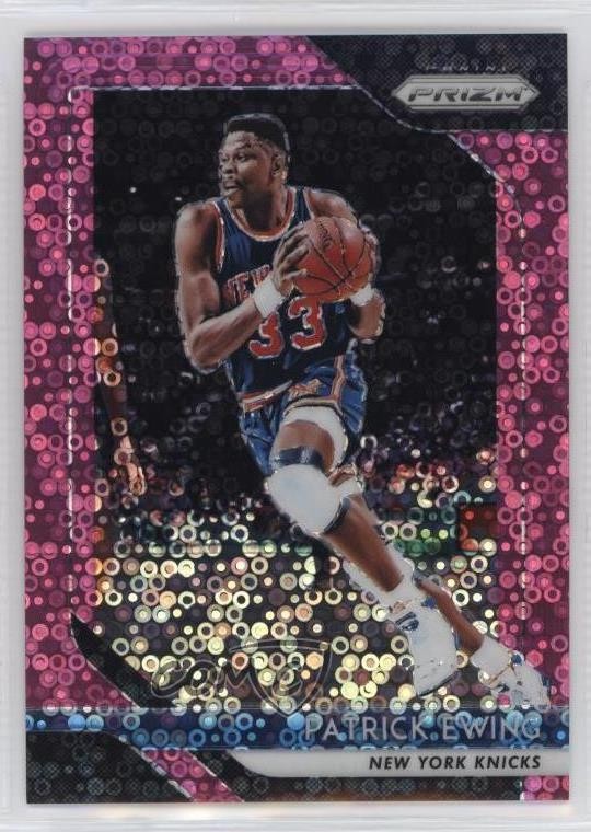 2018-19 Panini Prizm Fast Break Pink Prizm 42/50 Patrick Ewing #105 HOF 0kr0