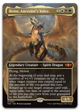 Betor, Ancestor's Voice (Borderless) #1 (LP) Tarkir Dragonstorm TDC Magic MTG