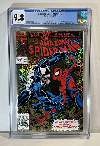 Amazing Spider-Man #375 CGC 9.8 graded comic