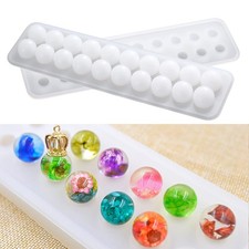 Silicone Bead Casting Mold, DIY Resin Jewelry Making Mould