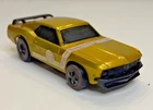 Hot Wheels Redline Sizzlers Ford Mustang Boss 302 Gold Mexico 1969