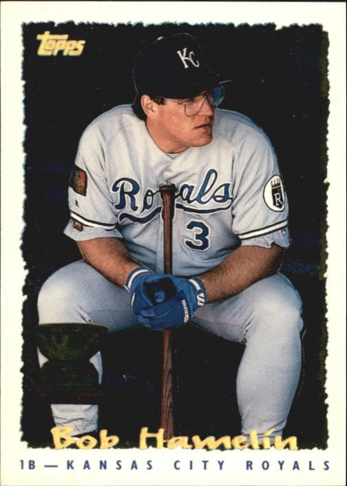 Bob Hamelin trading card