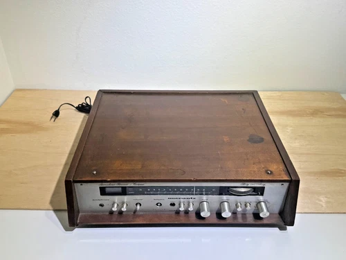Vintage Rare Marantz Model Twenty Five "25" Stereo Receiver & Wood Cover | AS-IS
