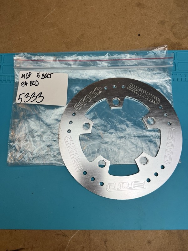 MRP Bash Guards DH Chain Rings Protecting 5 bolt 94 bcd 166mm dia. Sku5333