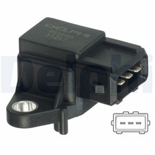 DELPHI Sensor Saugrohrdruck PS10164 f�r BMW X3 E46 X5 E67 E66 E87 E65 E83 1er
