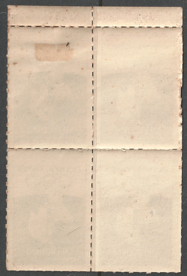 ETIQUETAS OLÍMPICAS DE MELBOURNE 1956 DE Australia - bloque de 4 Foto 2 de 2