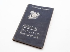 Heinz ERBLICH Motorrad Renntechnik aus der Werkstatt des Rennpraktikers - selten