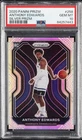 2020 PANINI PRIZM SILVER PRIZM #258 ANTHONY EDWARDS ROOKIE RC PSA 10