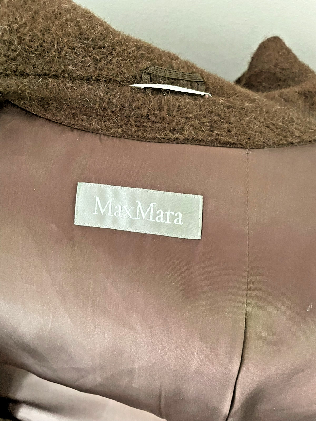Max & Co Max Mara Double Breasted Women’s Long Wool Coat, Size 10 - 12 image 4