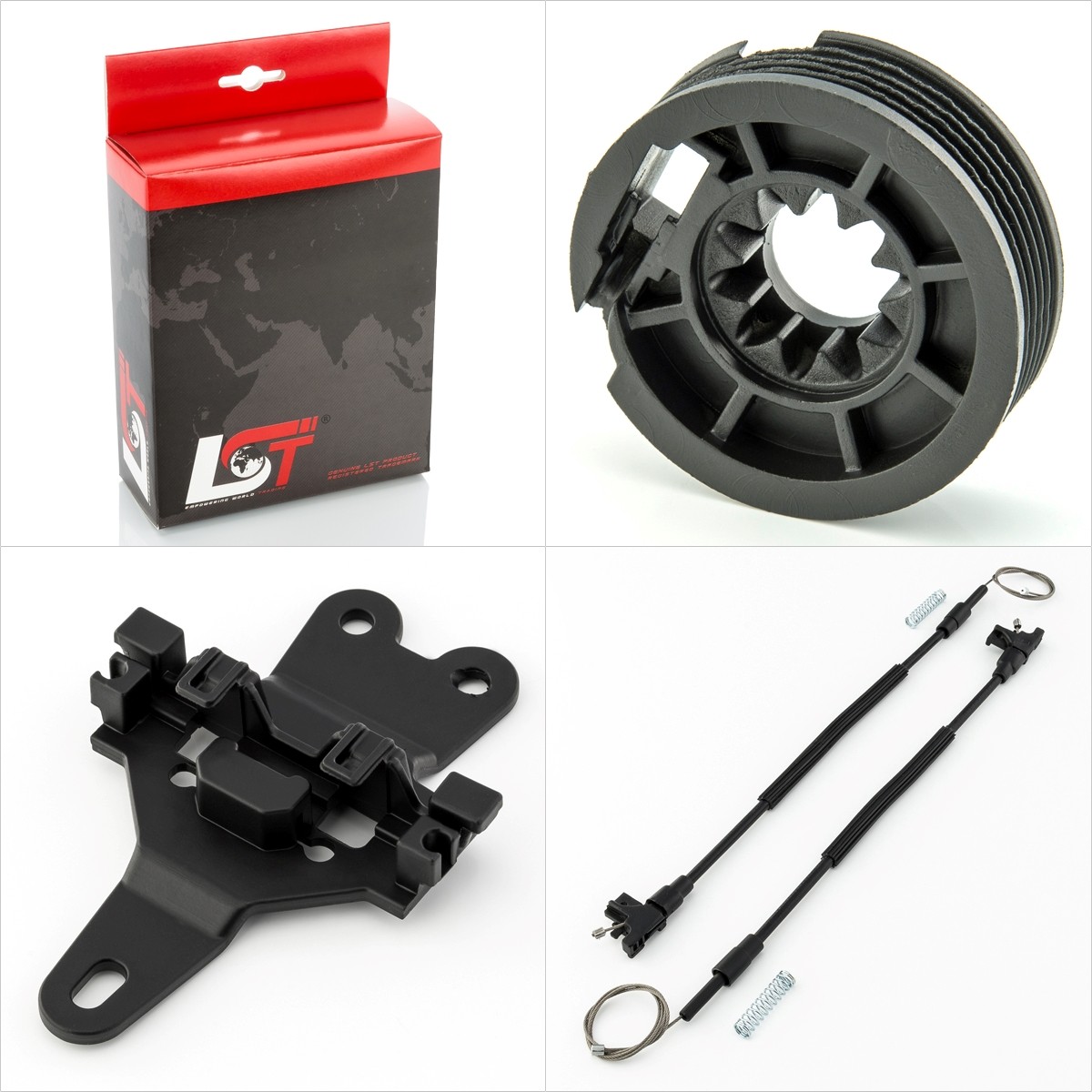 Window Regulator Repair Kit Rear Left for NISSAN TERRANO II