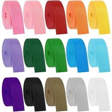 10M Polypropylene Webbing Strap 2mm Thick Tape 20mm 25mm 32mm 50mm Belt UK