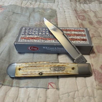 Rare 1993 Case Pocket Knife MCMXCIII SC 6111 1/2  cheetah  No Swing Guard