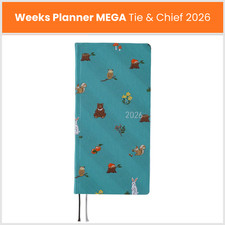 Hobonichi Techo 2026 Weeks MEGA Tie  Chief / In the forest ENG / JPN New