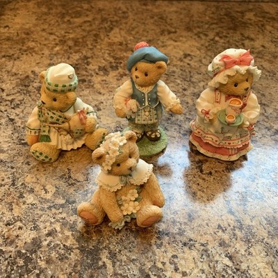 Cherish Teddies Sammelfiguren Weihnachtsfiguren 3er Set (ohne Karton)