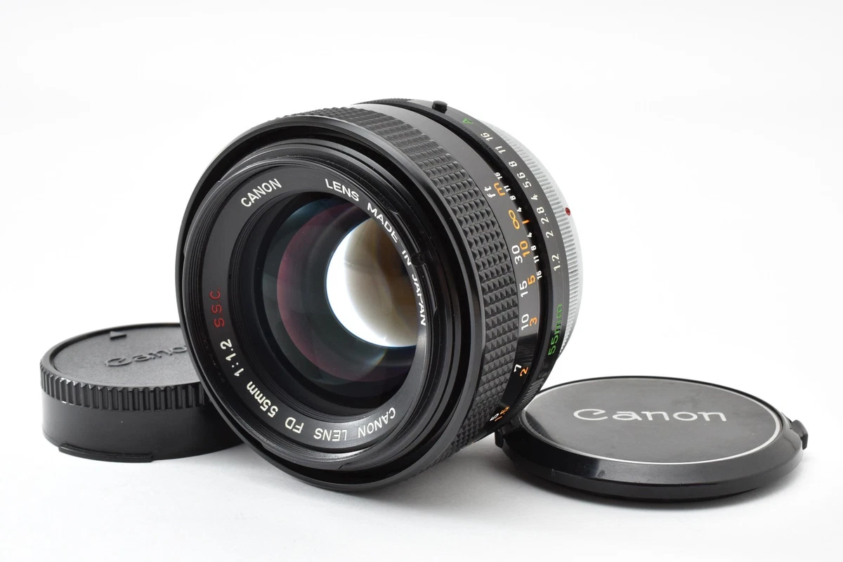 Canon 55mm Focal f/1.2 Camera Lenses for sale | eBay